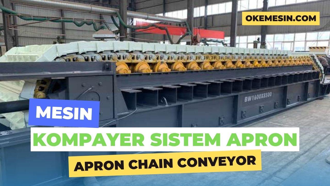 Apron Chain Conveyor Mesin Apron Conveyor Untuk Memindahkan Material Berat Pada Berbagai Industri