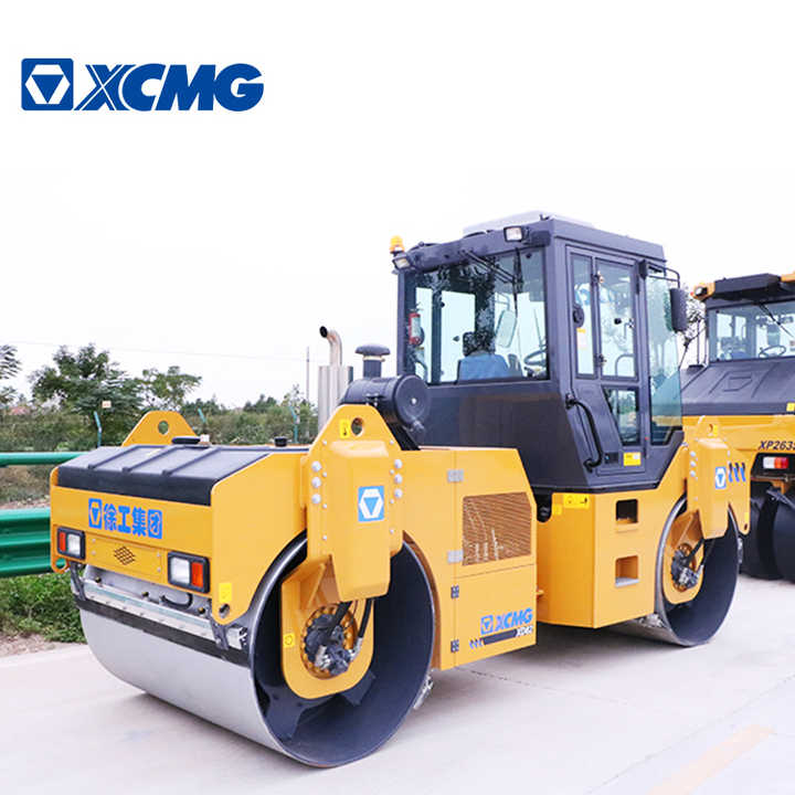 Compactor Road Roller Atau Tandem Roller Mesin Pemadat Hamparan Seperti tanah kerikil beton hot mix atau aspal