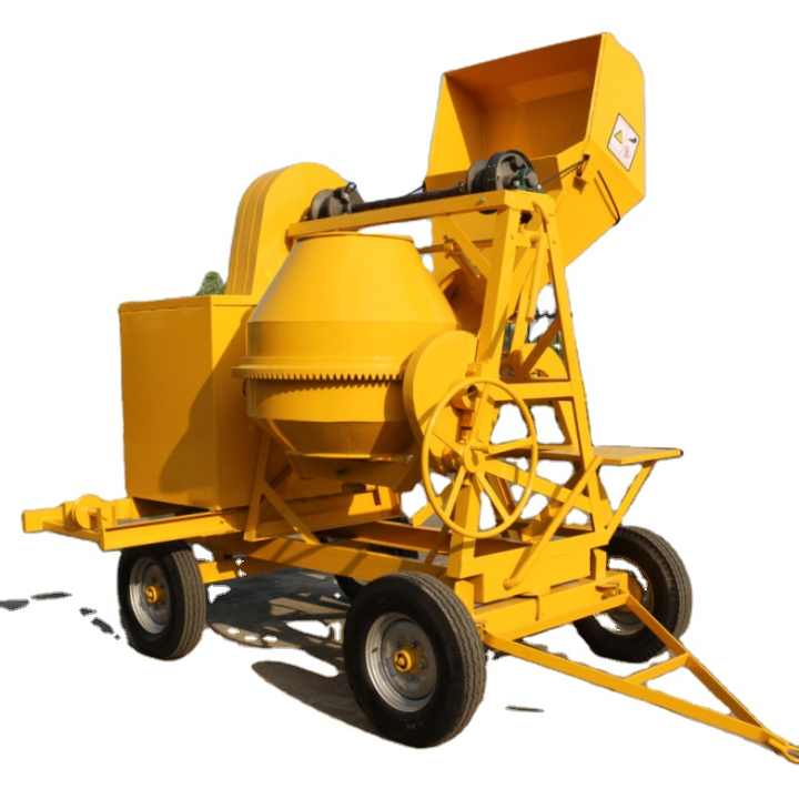 Concrete Mixer Machine Mesin Pengaduk Beton Atau Molen Beton Mengaduk Cor Secara Merata