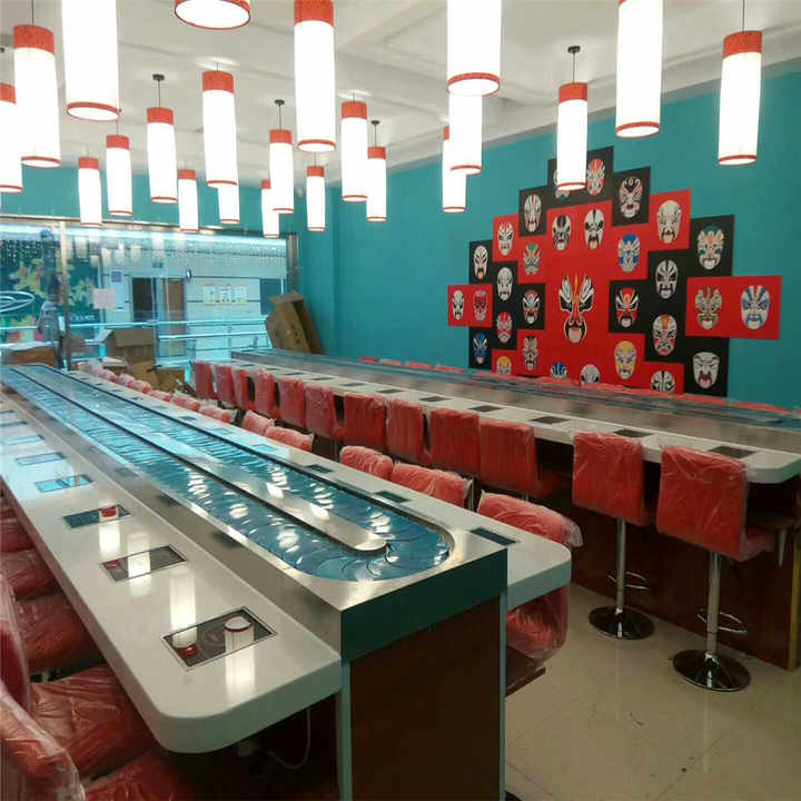 Conveyor Belt Sushi Atau Sushi Belt Conveyor Adalah Sabuk Conveyor Sushi Untuk Rumah Makan, Cafe atau Restoran