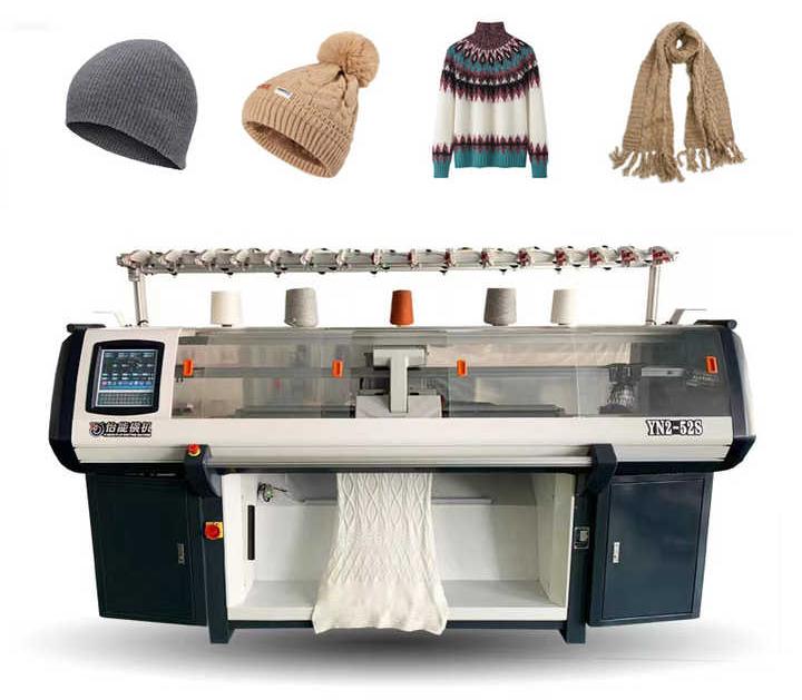 Automatic Flatbed Knitting Machine Mesin Rajut Datar Otomatis Untuk Pabrik Garmen Profesional