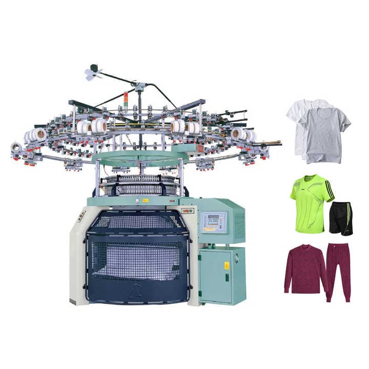 New Automatic Circular Knitting Machine Mesin Rajut Bundar Otomatis Terbaru Untuk Pengusaha Garmen Profesional