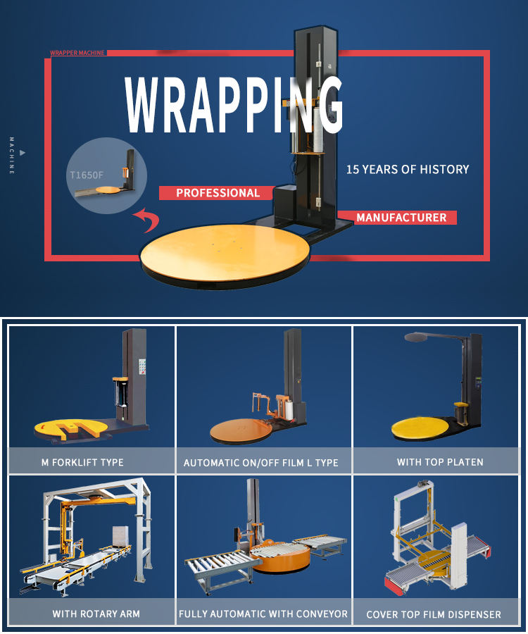 Automatic Pallet Wrapping Machine Atau Mesin Wrapping atau Pembungkus Pallet Otomatis Untuk Dunia Industri