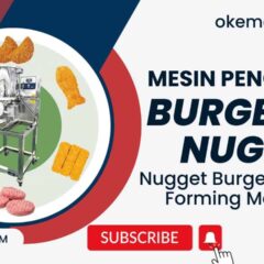 Automatic Nugget Burger Forming Machine Mesin Pencetak Burger atau Mesin Pencetak Nugget Otomatis