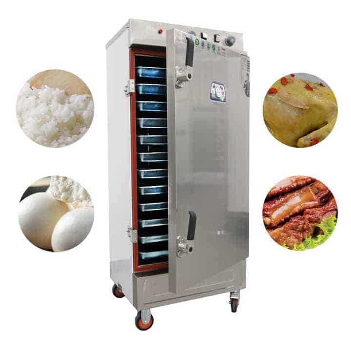 Mesin Pengukus Nasi Sistem Uap atau Rice Steamer Machine