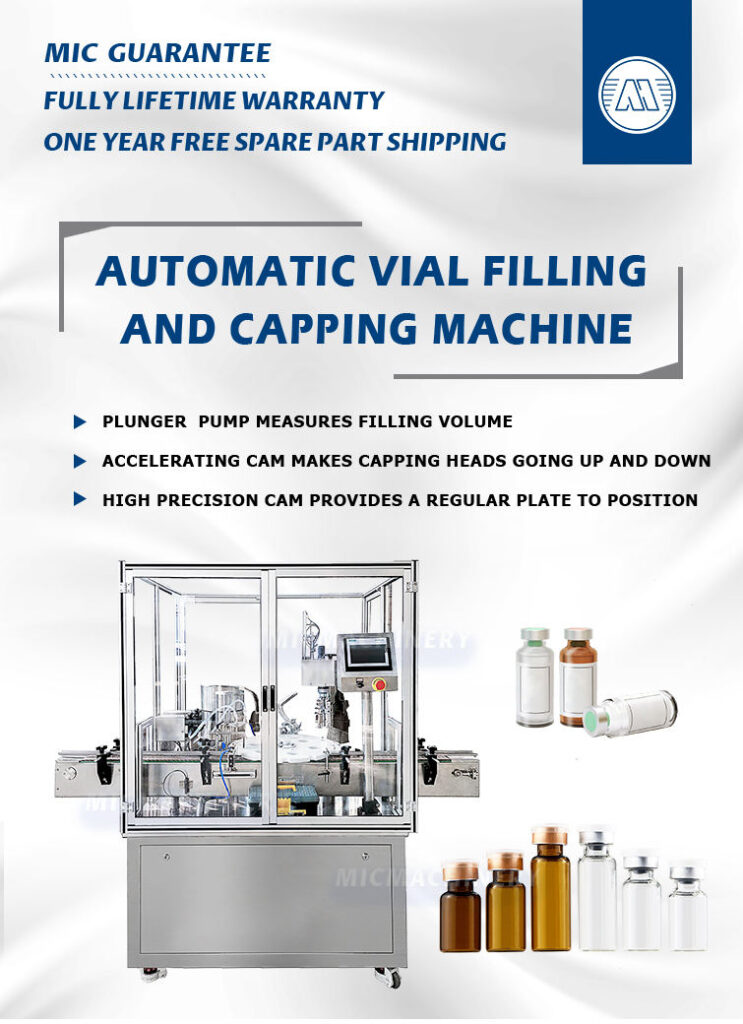 Mesin Pengisi Botol Otomatis atau Automatic Vial Filling Machine